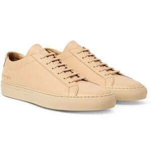 Common Projects Original Achilles Sneakers Leather Low Top Casual Cream 42 9